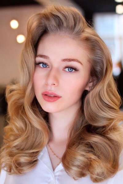 عکس رنگ مو بلوند روشن