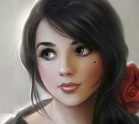 عکس کیوت فانتزی دخترانه اکلیلی
