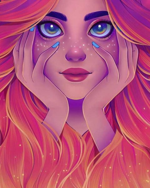 عکس کیوت فانتزی دخترانه اکلیلی