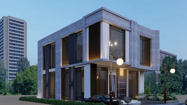  عکس خانه ویلایی حیاط دار