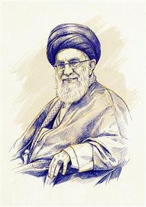 زیباترین عکس رهبر شهید