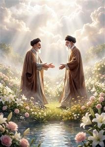 زیباترین عکس رهبر شهید