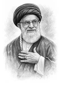 زیباترین عکس رهبر شهید