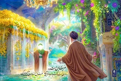 عکس رهبر شهید با کیفیت