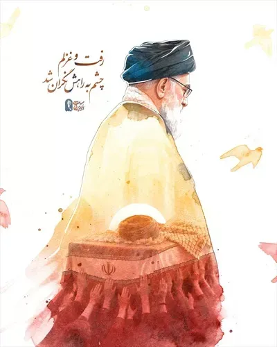 عکس رهبر شهید با کیفیت