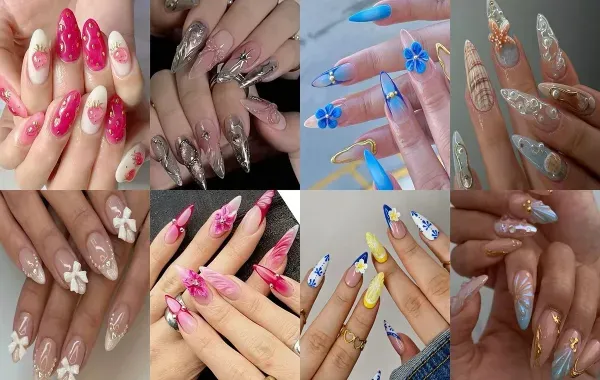 رنگ ناخن ترند ۲۰۲۶ تابستانی