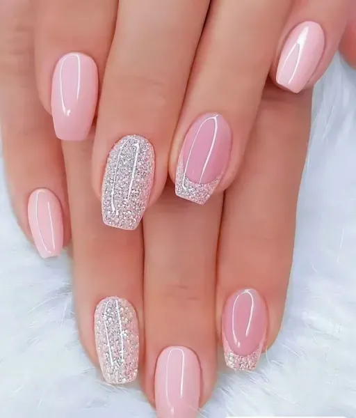 عکس طرح ناخن شیک و باکلاس کوتاه