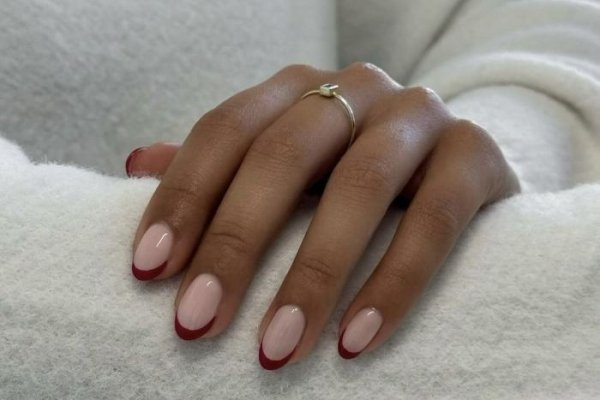 ناخن فرنچ خاص جدید