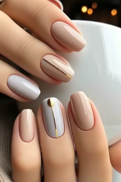  طرح ناخن مینیمال