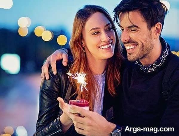 ایده عکس تولد دونفره عاشقانه