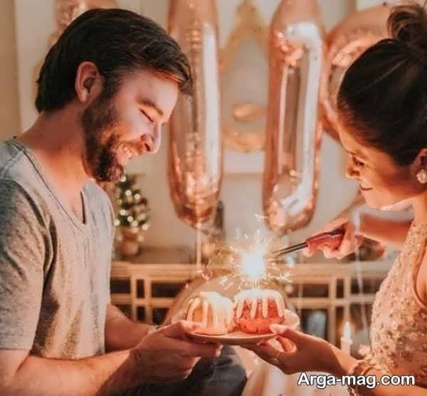  ایده عکس تولد دونفره عاشقانه
