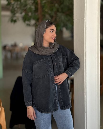  عکس استایل با کت جین