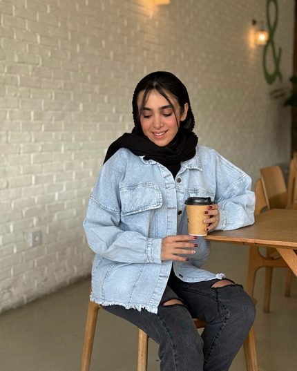  عکس استایل با کت جین