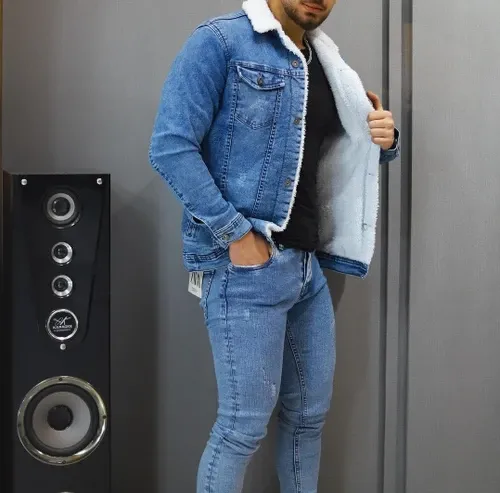  کت لی با شلوار پارچه ای مردانه + عکس