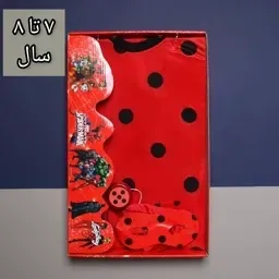  لباس دختر کفشدوزکی