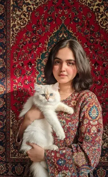  عکس زن ایرانی در خانه