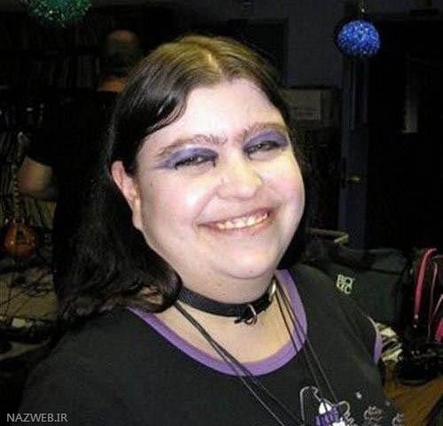  عکس دختر بدون آرایش زشت