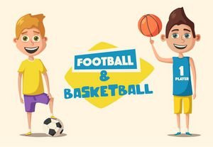  عکس ورزشی پسرانه کارتونی