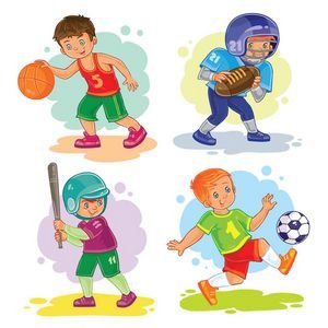  عکس ورزشی پسرانه کارتونی