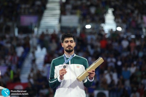 عکس مدال آوران کشتی ایران در المپیک