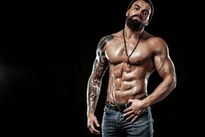  عکس عضلات بدن مرد