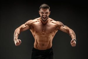  عکس عضلات بدن مرد