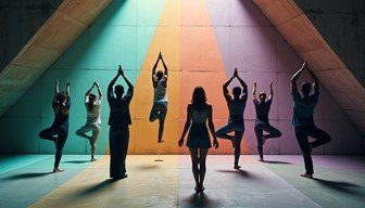 عکس یوگا برای پروفایل