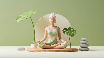 عکس یوگا برای پروفایل
