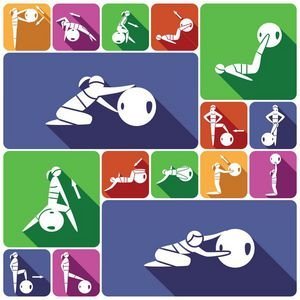 عکس یوگا کارتونی