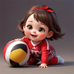  عکس والیبال کارتونی