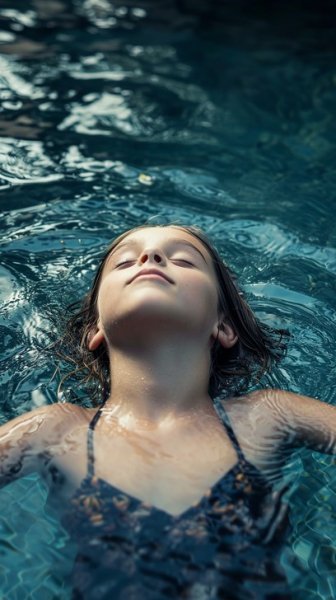  عکس شنا در استخر دخترانه