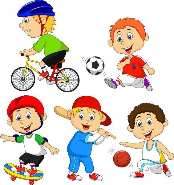  عکس دوچرخه سواری کارتونی