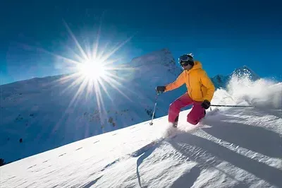 عکس ورزش اسکی
