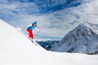  عکس ورزش اسکی
