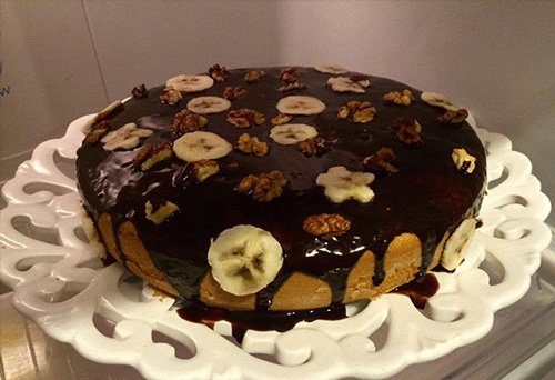 عکس کیک شکلاتی