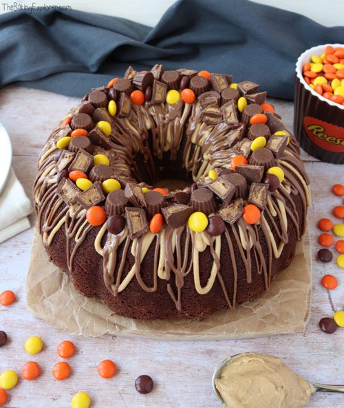 عکس کیک شکلاتی