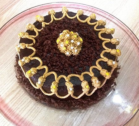  عکس کیک شکلاتی خانگی