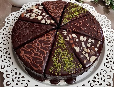  عکس کیک شکلاتی خانگی