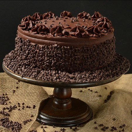  عکس کیک شکلاتی خانگی