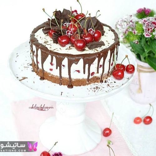  عکس کیک تولد شکلاتی پسرانه