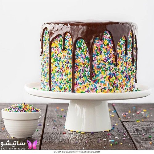  عکس کیک تولد شکلاتی پسرانه