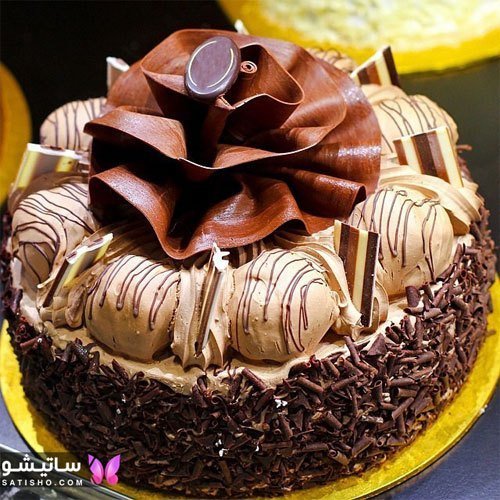  عکس کیک تولد شکلاتی پسرانه