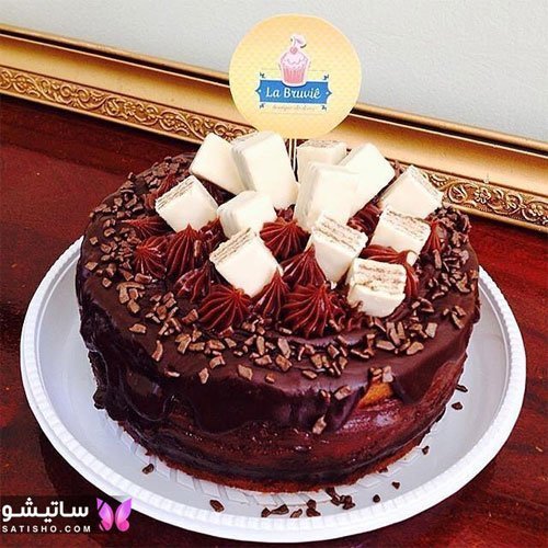  عکس کیک تولد شکلاتی پسرانه