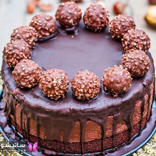  عکس کیک تولد شکلاتی پسرانه