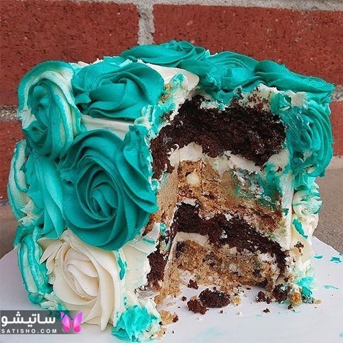  عکس کیک تولد شکلاتی پسرانه