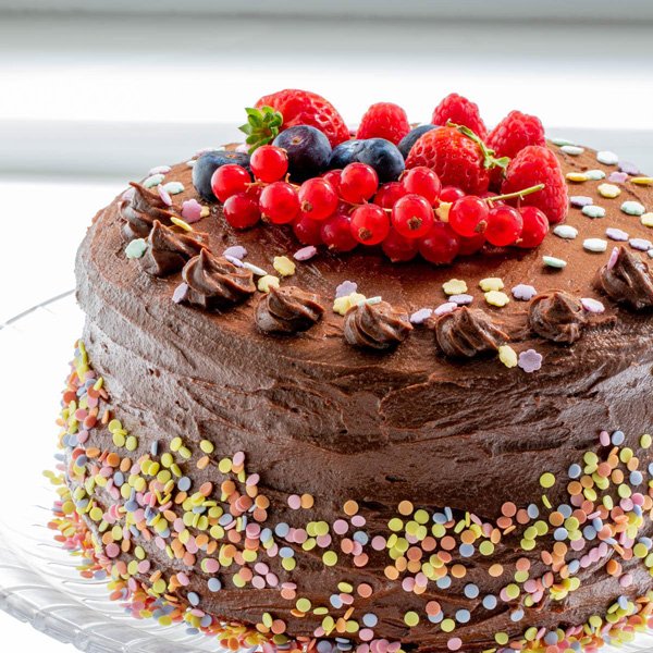  مدل کیک شکلاتی ساده و شیک