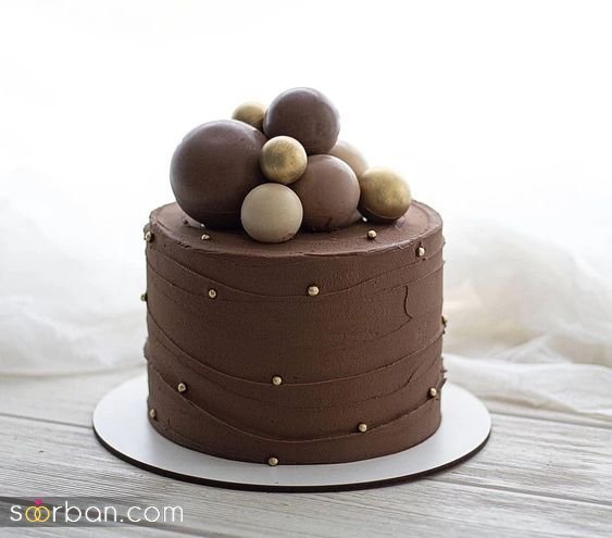  کیک تولد دخترانه شکلاتی فانتزی