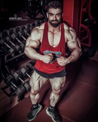  عکس بدنساز ایرانی