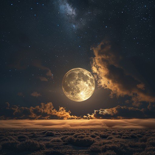 عکس ماه در شب برای پروفایل