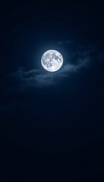 عکس ماه در شب برای پروفایل